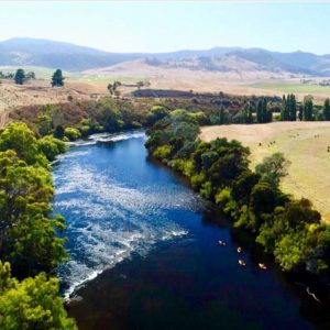 Tasmanian Luxury Lodge Experience Kayak adventure